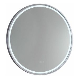 Sphere 600 LED Mirror with Bluetooth Speakers, Dimester and Portable Magnifier - Brits Nickel