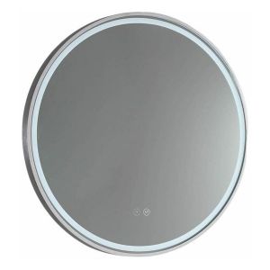 Sphere 600 LED Mirror with Bluetooth Speakers, Dimester and Portable Magnifier - Georgian Metal