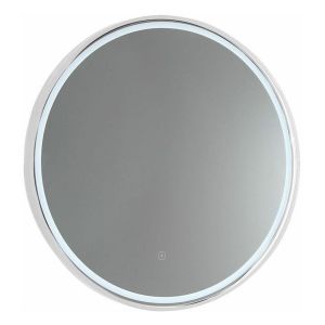 Sphere 600 LED Mirror with Dimester and Portable Magnifier - Milano White