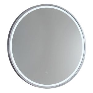 Sphere 600 LED Mirror with Portable Magnifier - Brits Nickel