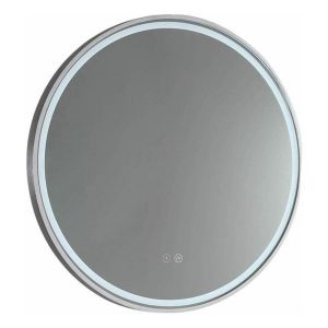 Sphere 800 LED Mirror with Portable Magnifier - Georgian Metal