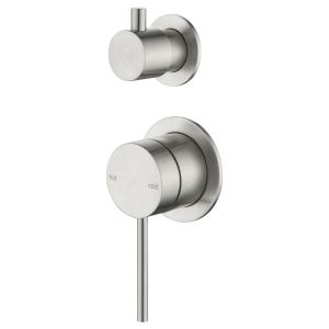 Mica Shower Mixer with Diverter - 2P, Brushed Nickel