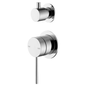 Mica Shower Mixer with Diverter - 2P, Chrome