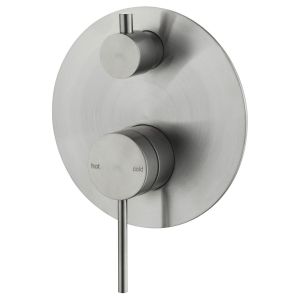 Mica Shower Mixer with Diverter - 1P, Brushed Nickel
