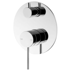Mica Shower Mixer with Diverter - 1P, Chrome