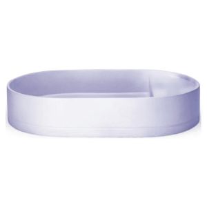 Nood Surface Mount Shelf Oval Basin in Lilac