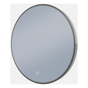 S-Series 800 Bespoke LED Mirror - Georgian Metal, 805 x 805mm