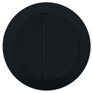 Matte Black Round Flush Buttons