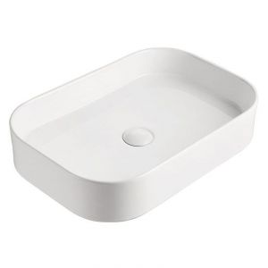 Max Above Counter Basin in Gloss White