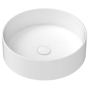 Robbie Above Counter Basin in Gloss White