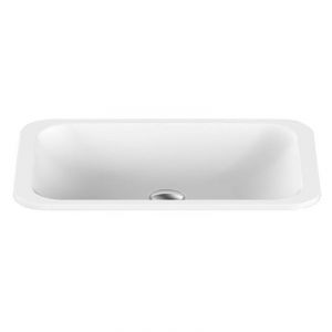 Hope Inset / Under-Counter Basin in Matte White