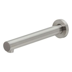 Vivid Wall Bath Outlet 200mm - Brushed Nickel