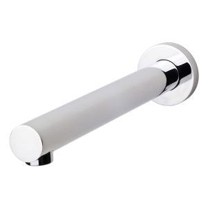 Vivid Wall Bath Outlet 200mm - Chrome