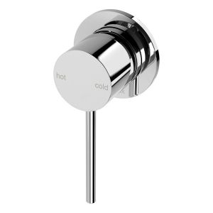 Vivid Slimline SwitchMix Shower / Wall Mixer 60mm Backplate Fit-Off Kit - Chrome