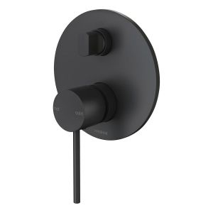 Vivid Slimline SwitchMix Shower / Bath Diverter Mixer Fit-Off Kit - Matte Black